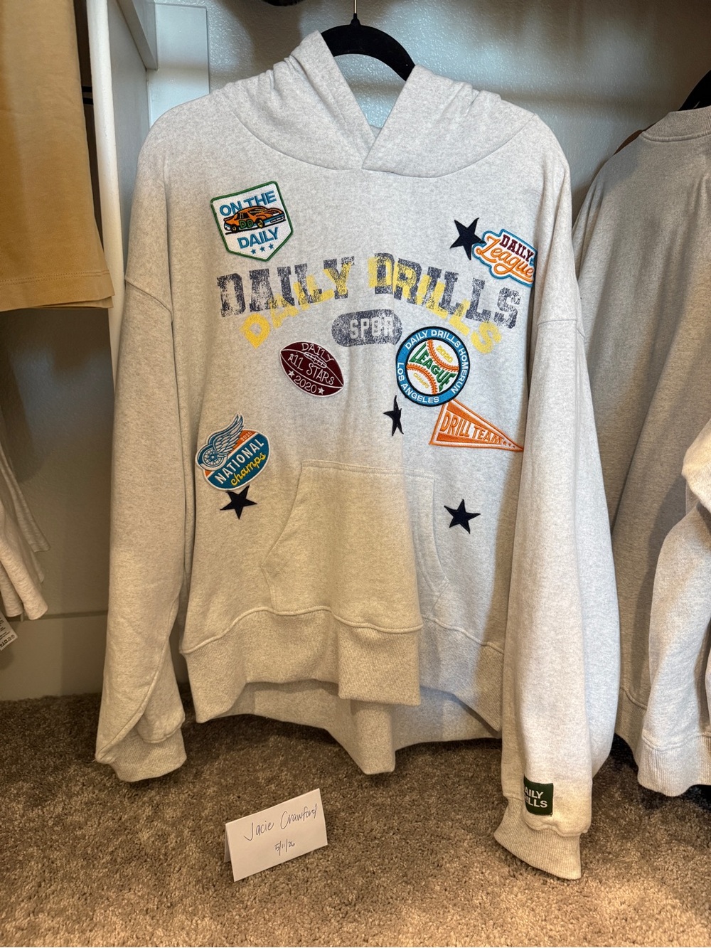 Daily Drills All Star Hoodie - Light Gray